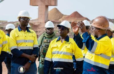 Siguiri : le ministre Bouna Sylla inspecte la SAG et GGE pour accélérer la valorisation nationale de l&rsquo;or
