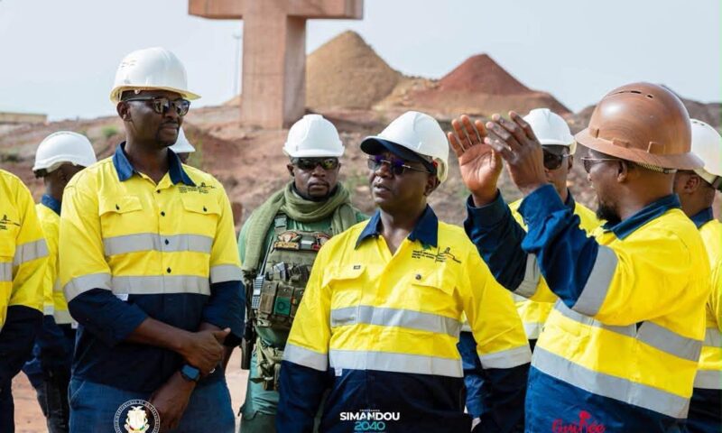 Siguiri : le ministre Bouna Sylla inspecte la SAG et GGE pour accélérer la valorisation nationale de l&rsquo;or