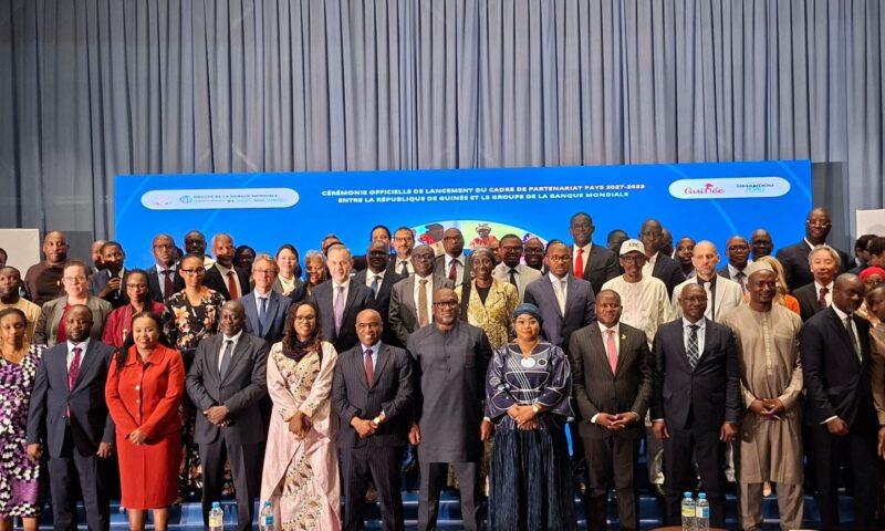 Guinée-Banque mondiale : signature d&rsquo;un Cadre de Partenariat Pays 2027-2033 assorti de 320,8 millions de dollars de financements